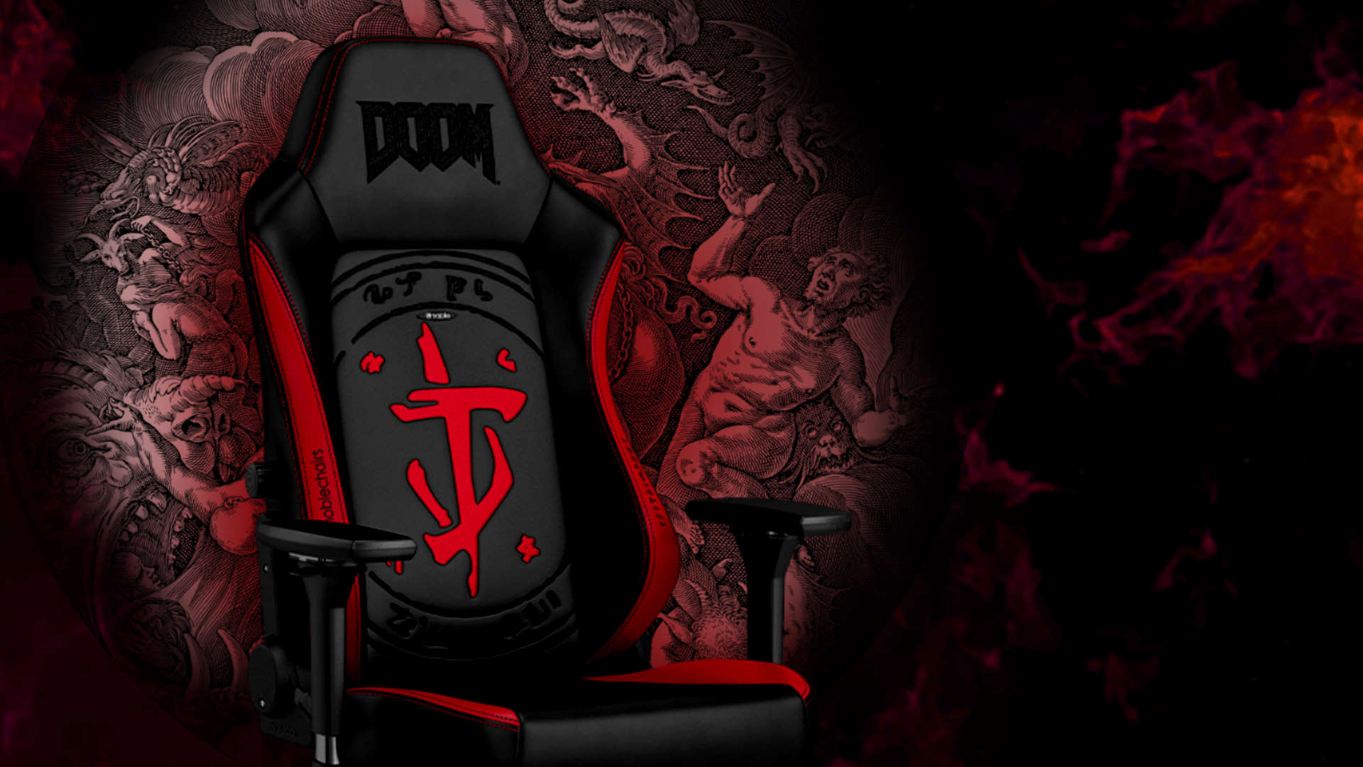 Giới thiệu Ghế Gamer Noblechairs HERO DOOM Edition